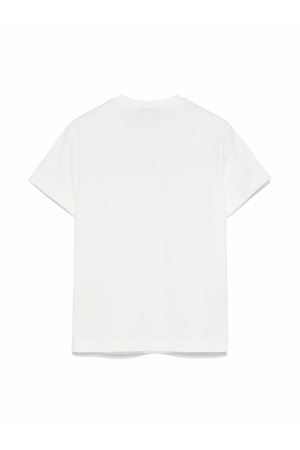 White cotton T-shirt FENDI KIDS | JUI1747AJF0TU9